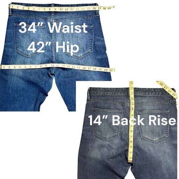 Gap Deep Indigo Bootcut Jeans Sz 30 S - Picture 9 of 10